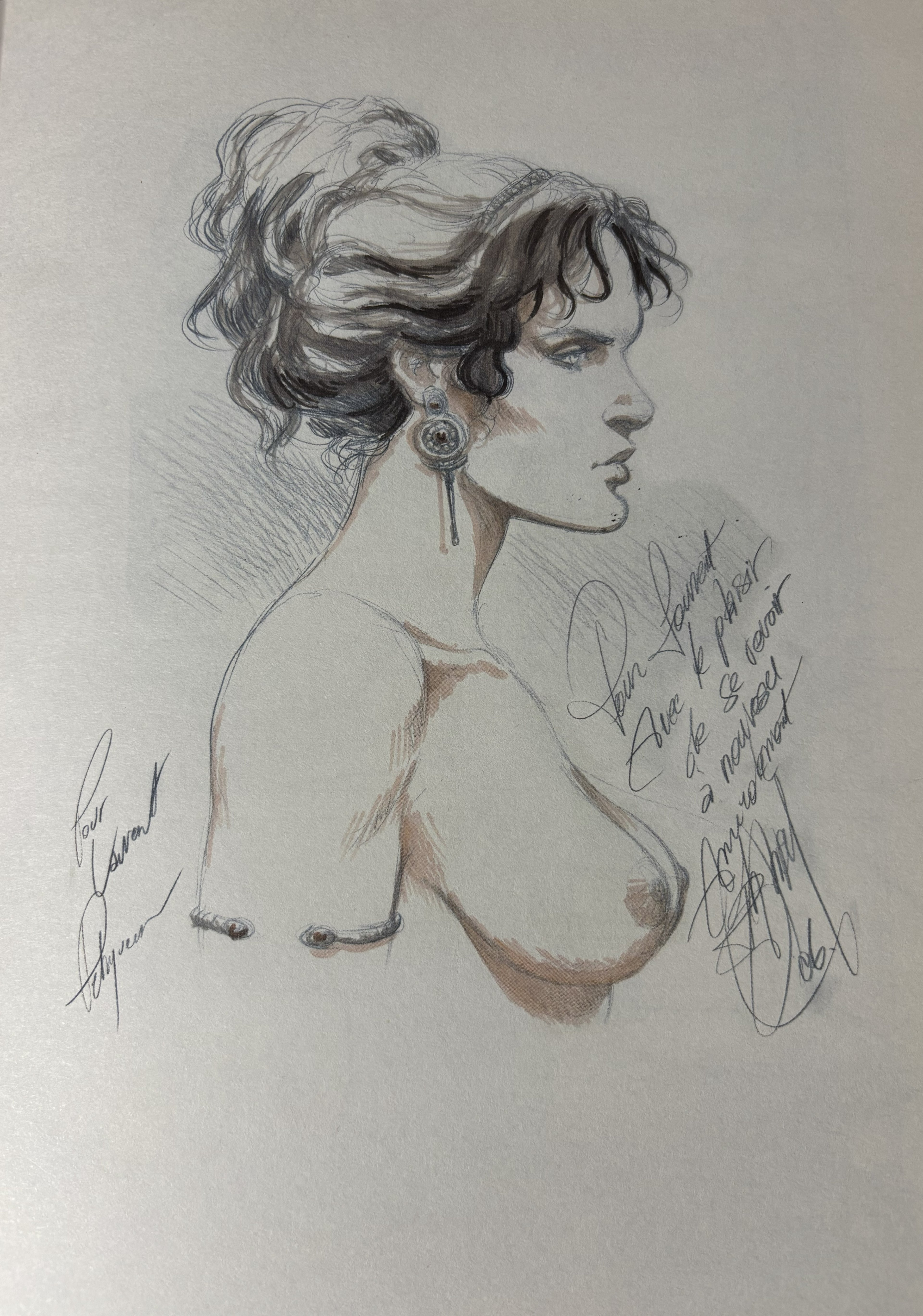 Bd dédicacée - Murena - Artbook - EO - 2015 - TTBE - Delaby