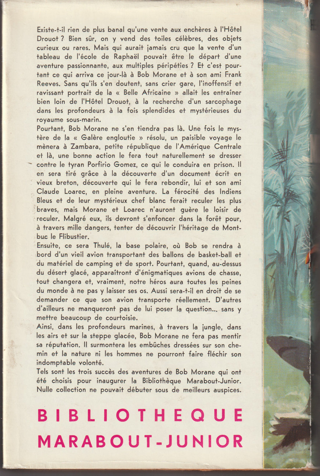 Livre dédicacé - Henri Vernes - 3 aventures complètes de Bob Morane (l'omnibus) - EO - 1957 - TBE- Hors-série