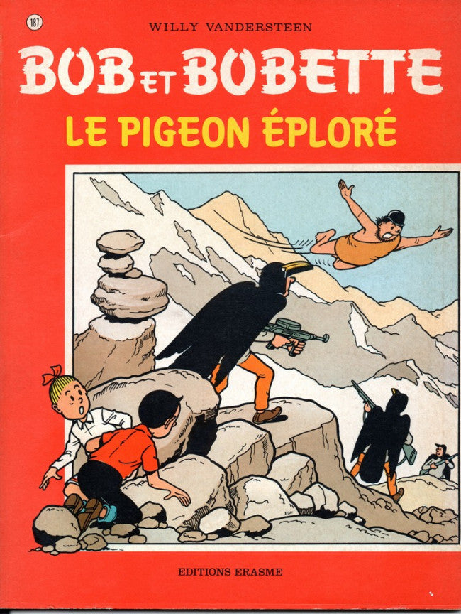 BD  Bob et Bobette- Le pigeon éploré - N° 187 - EO- 1982-TTBE-Vandersteen