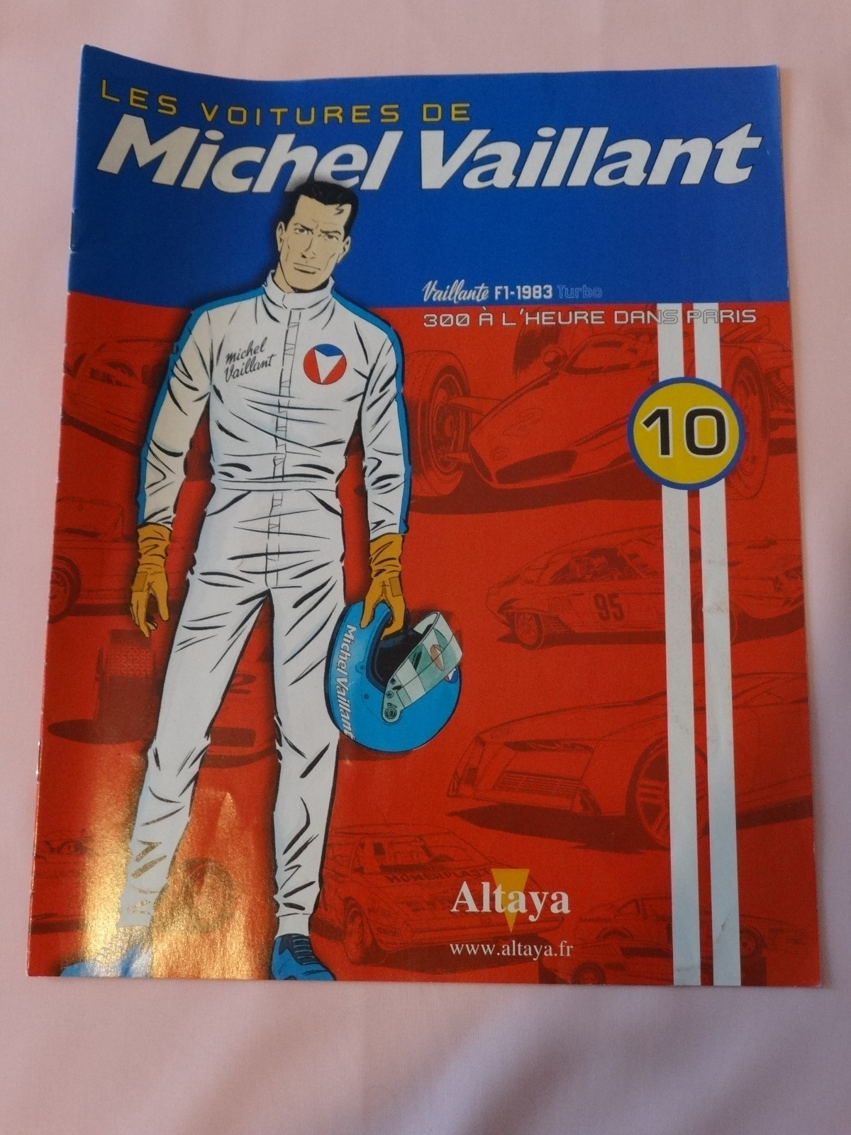 Figurine Michel Vaillant - Vaillante F11982 Turbo  - N°10 - 2008 -neuf- Altaya