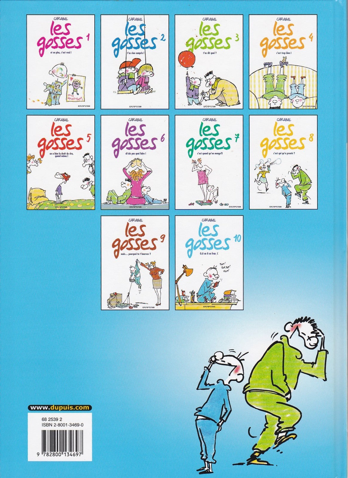 les gosses - G.U. un 8 en fran_C   - N°10 -  EO - 2004 -TTBE- Carabal
