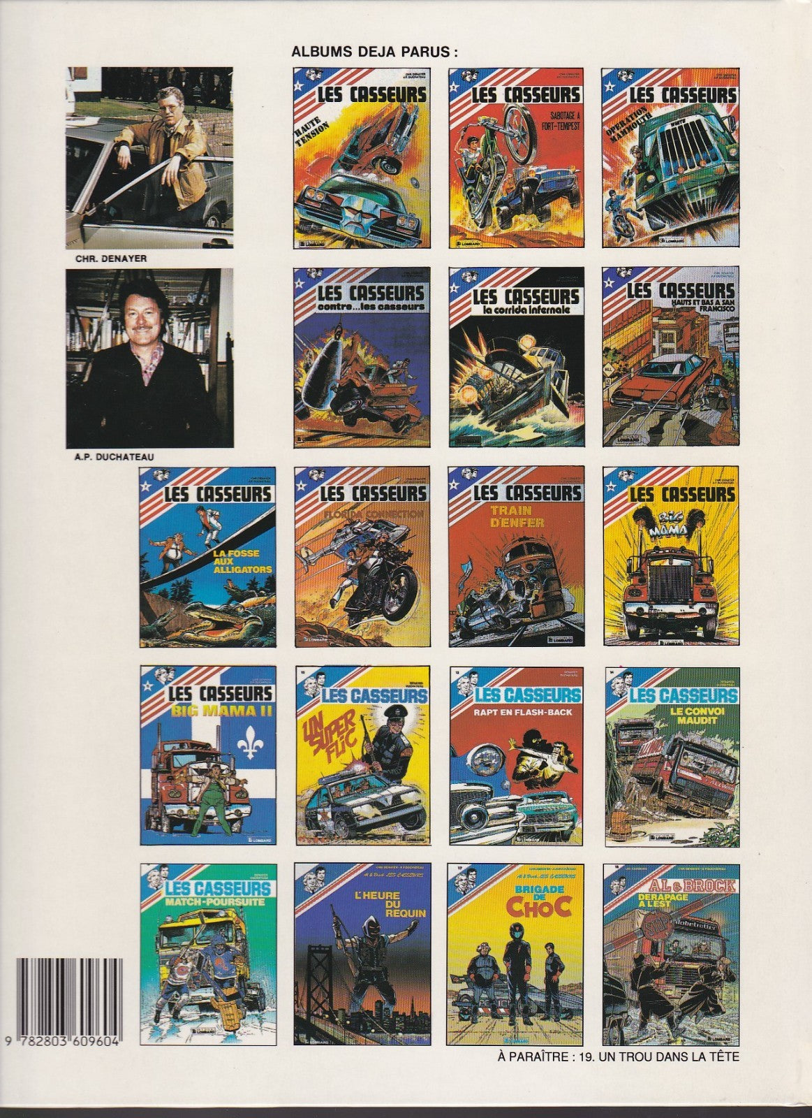 Comics Les Casseurs - Dérapage à l'est - No. 18 - First Edition - 1991 - Very Good Condition - Denayer