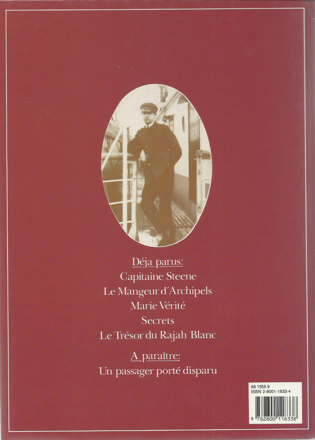 BD Théodore Poussin - Le trésor du Rajah blanc - N°5  - EO - 1991 - TBE- Le Gall