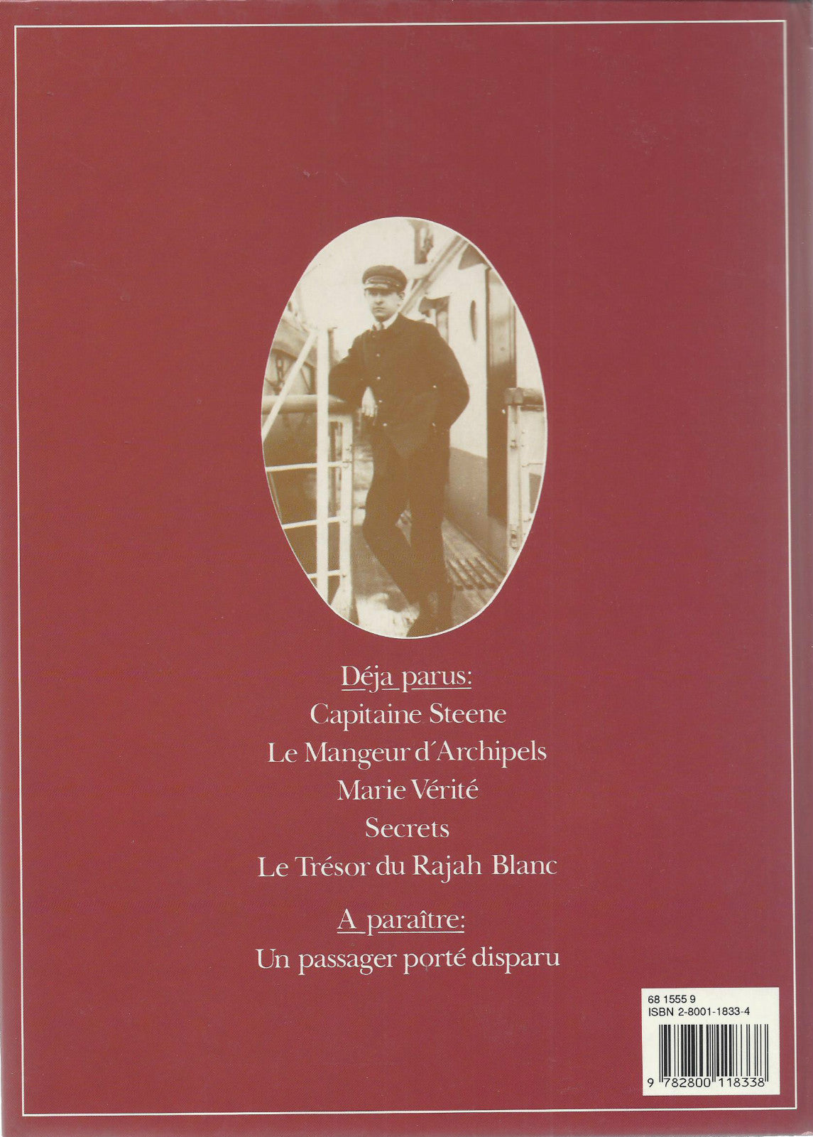 BD Théodore Poussin - Le trésor du Rajah blanc - N°5  - EO - 1991 - TBE- Le Gall