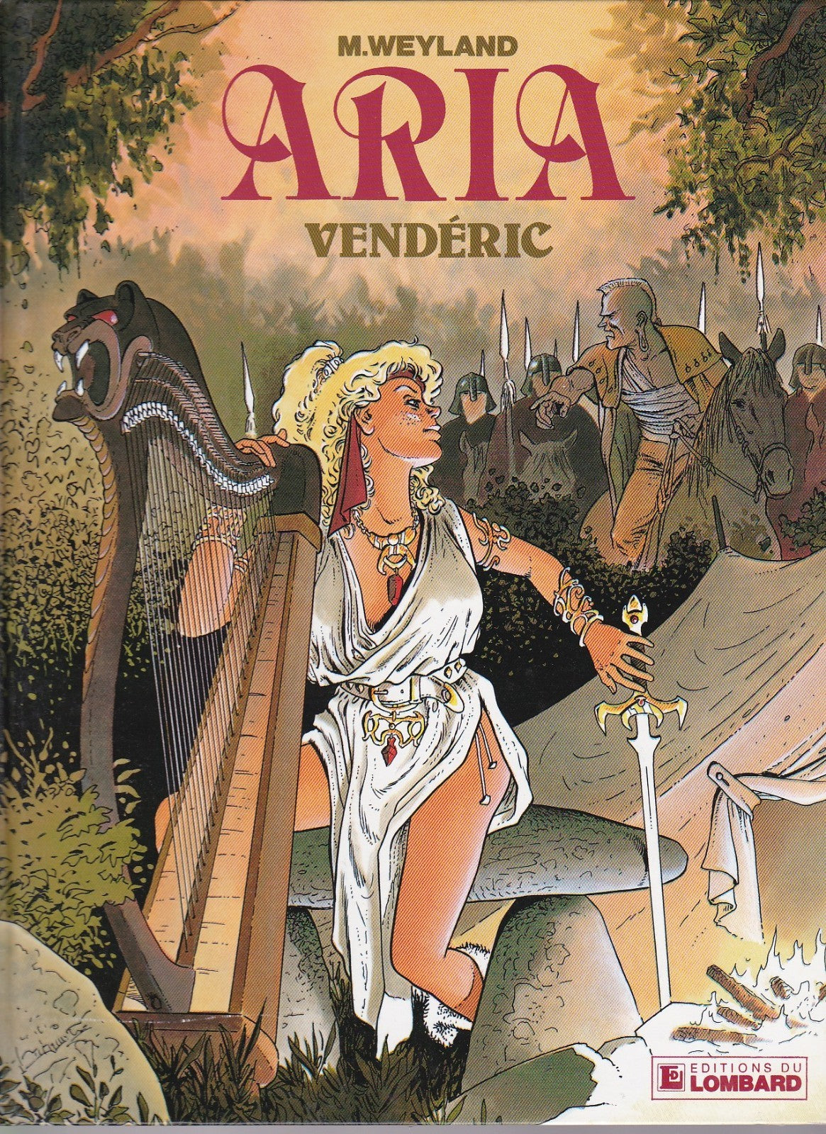 BD  Aria - Vendéric - N° 15 - EO- 1992 - BE - Weyland