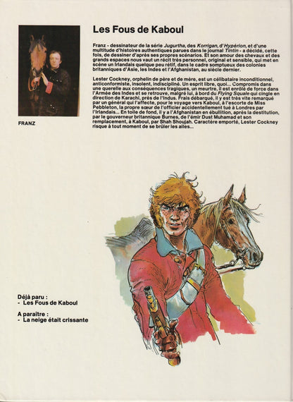 BD   Lester Cockney   - Les fous de Kaboul 1  - EO .1982  TBE - Franz