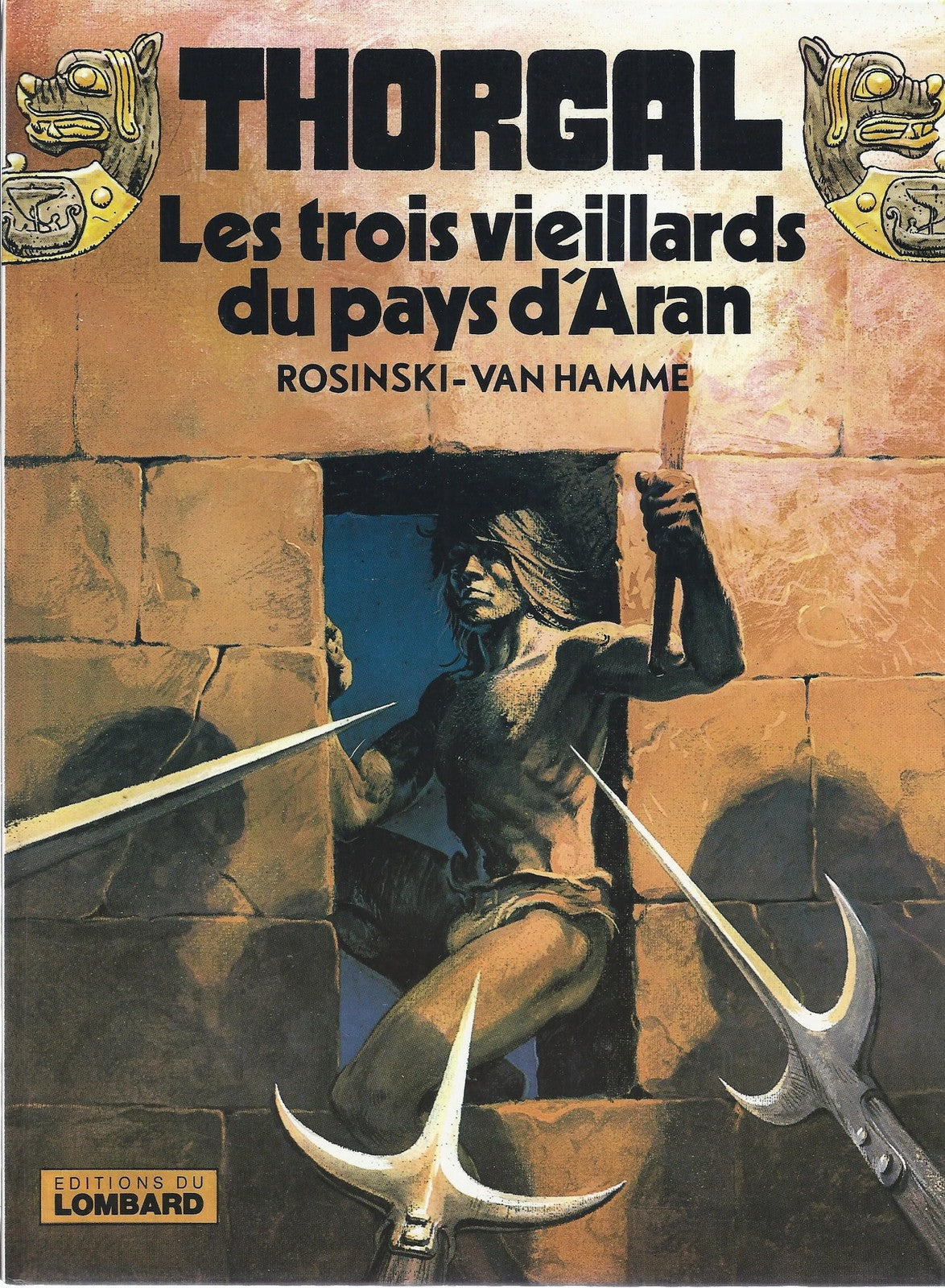 BD  Thorgal  - N°3- Les 3 vieillards du pays d'Aran -  E.O .1981  TBE - Rosinski
