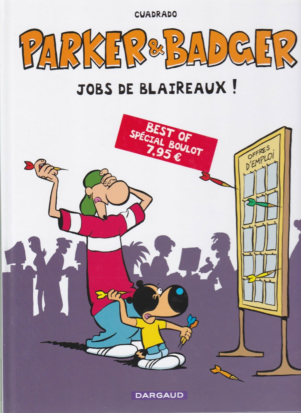 Cómic Parker&Badger - Trabajos de tejones! - N°HS - EO -2010 -TTBE- Cuadrado
