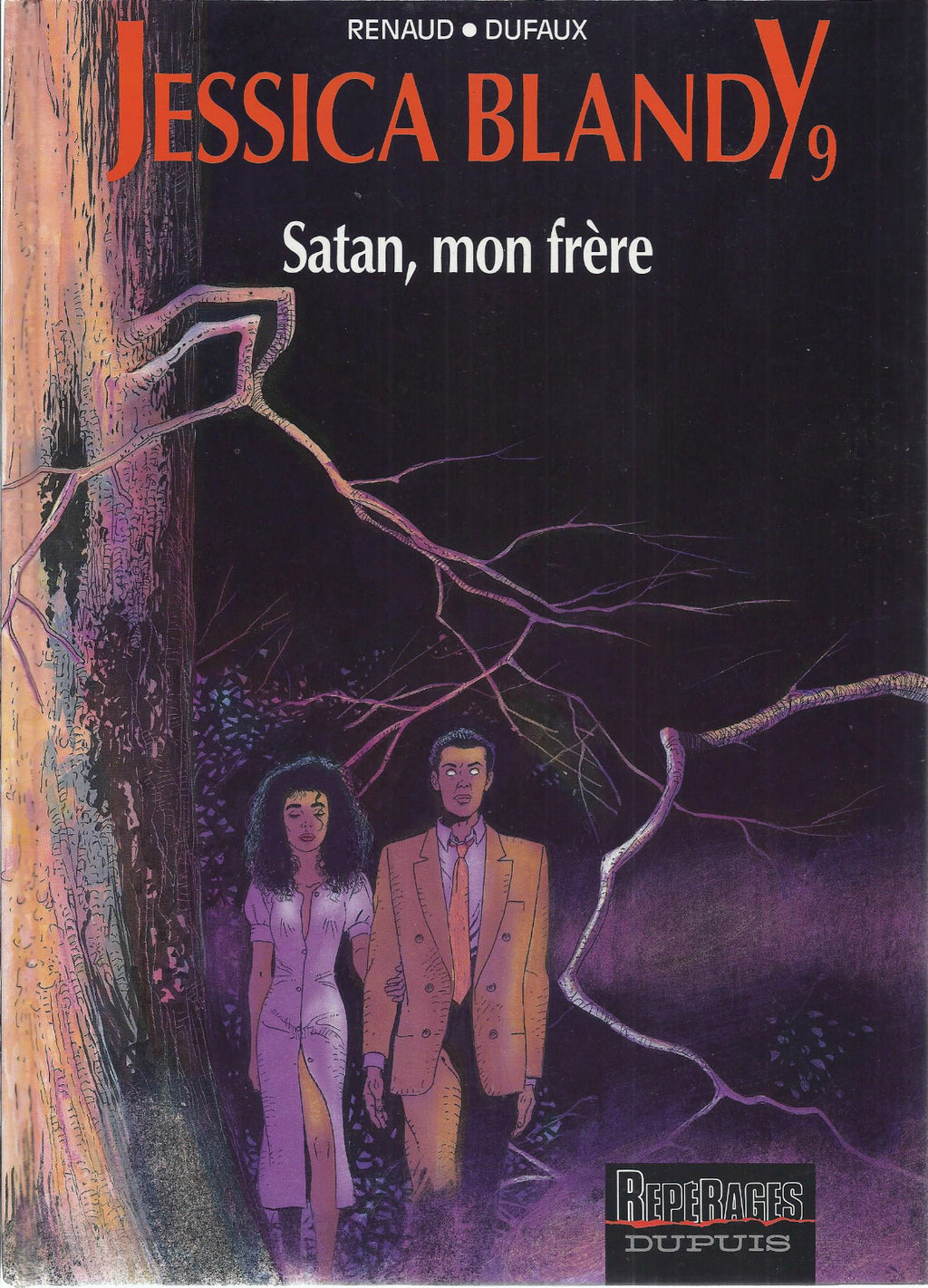 BD  Jessica Blandy - N°9 - Satan,mon frère. - E.O.1993 - TBE - Renaud