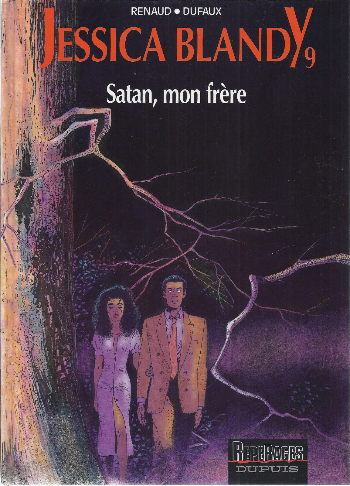 BD  Jessica Blandy - N°9 - Satan,mon frère. - E.O.1993 - TBE - Renaud