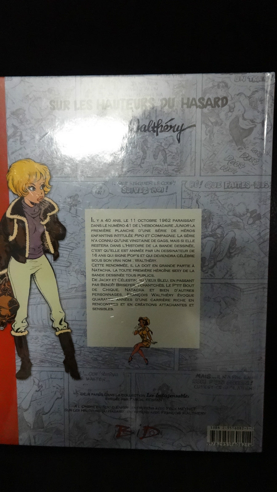 BD - Sur les hauteurs du hasard -  E.O.  - 2002 - TBE -Walthéry