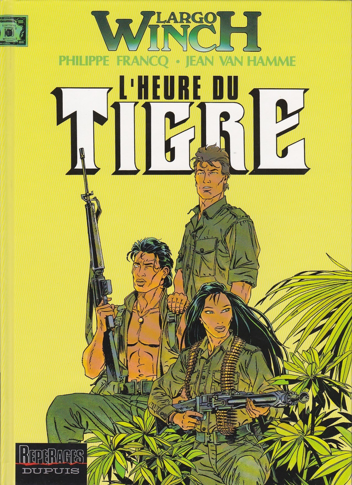BD  Largo Winch - N°8 -  L'heure du tigre  - E.O - 1997 - TBE - Francq