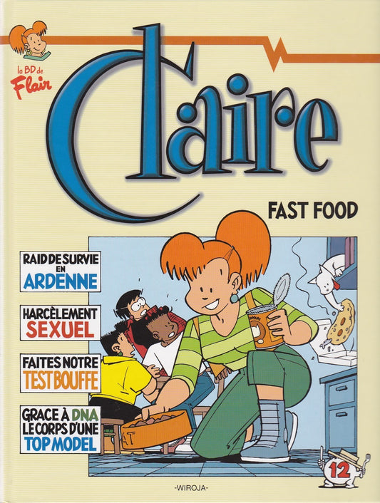 BD Claire - Fast Food - N°12 -  EO - 1999 -TTBE- Wiroja