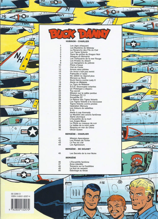 BD   Buck Danny - N° 50 - Sabotage au texas- EO  2002 TBE - Bergèse