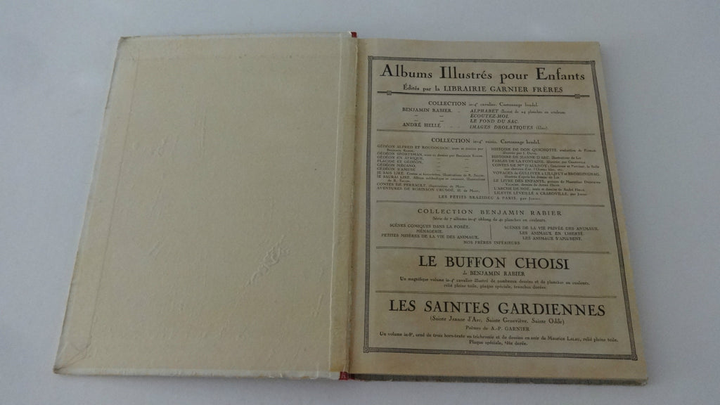 BD  Gédéon s'amuse  - EO- cartonnée toilée -1928 -BE- Benjamin Rabier