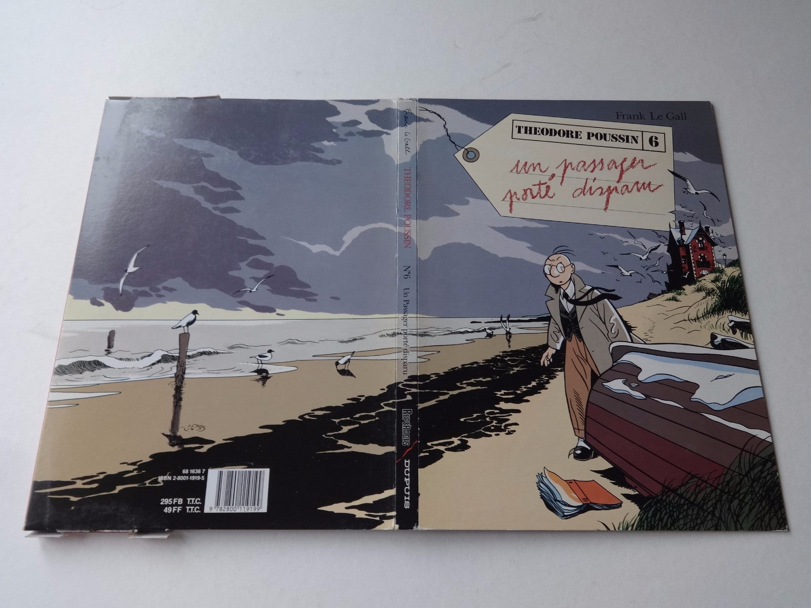 BD Théodore Poussin - Tome 6 avec emboîtage -  EO -1992 -TBE- Le gall Frank
