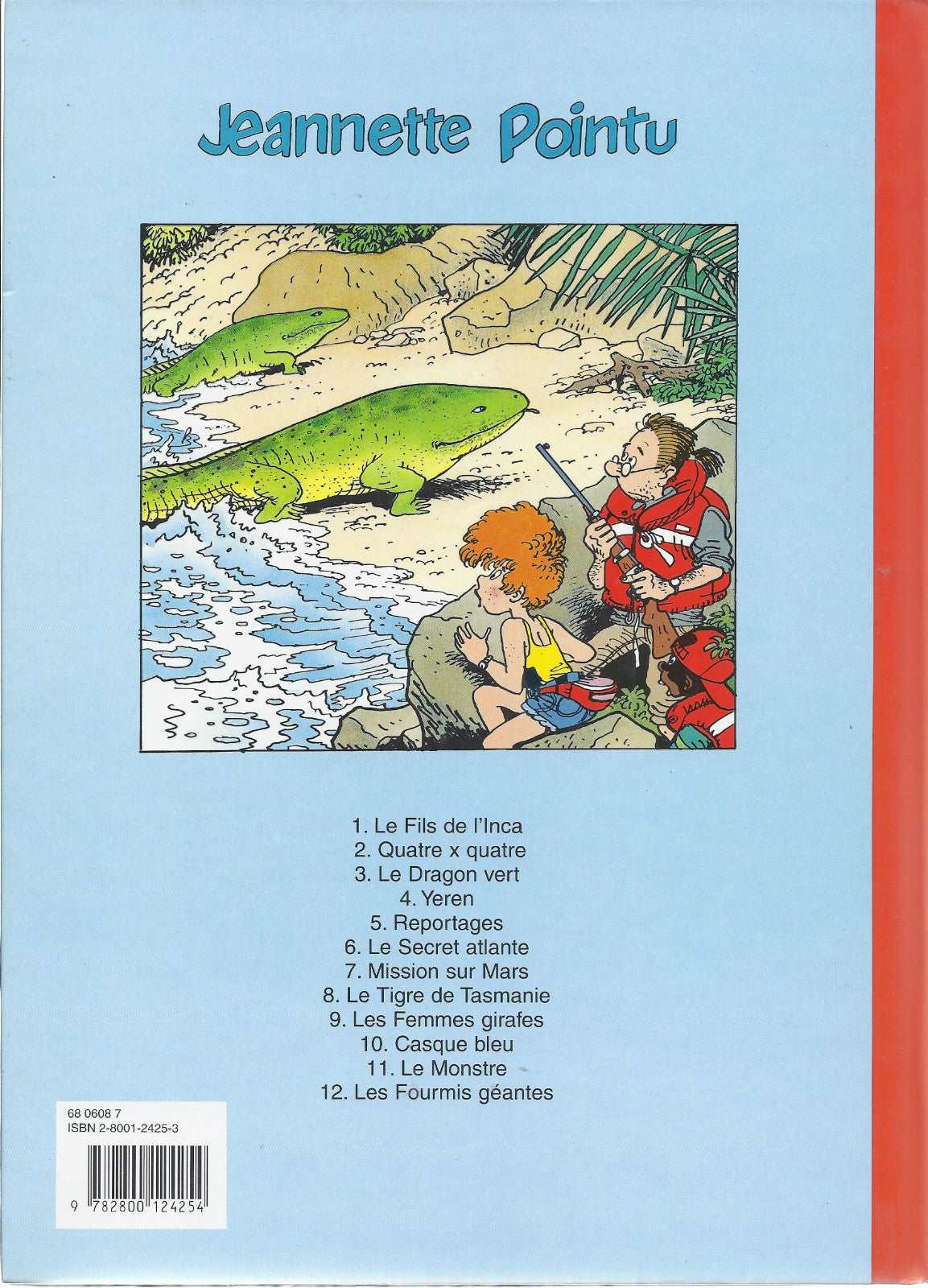 BD  Jeannette pointu- N°12   - Les fourmis géantes  - EO .1997  TBE - Wasterlain