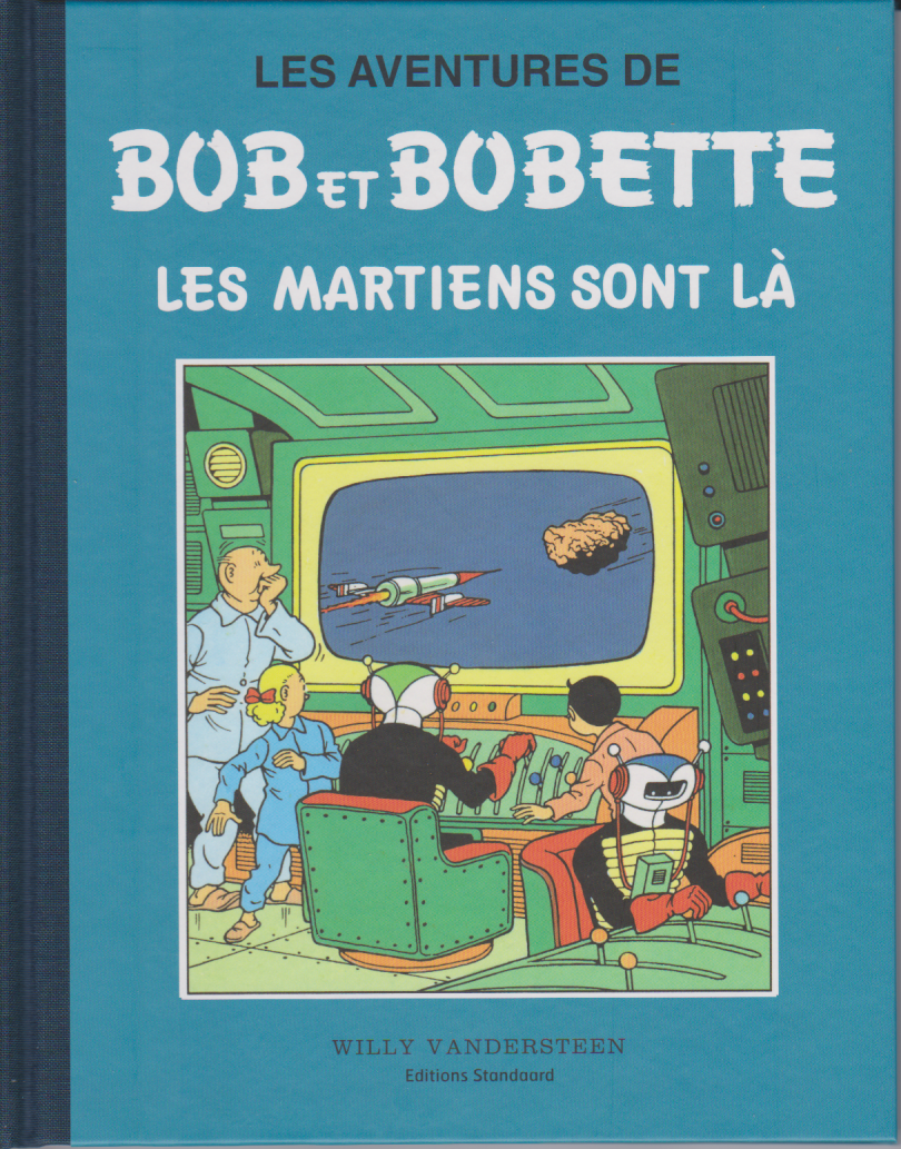 BD  Bob et Bobette-N°6- cart. Les martiens sont là- RE-2009-TTBE- Vandersteen