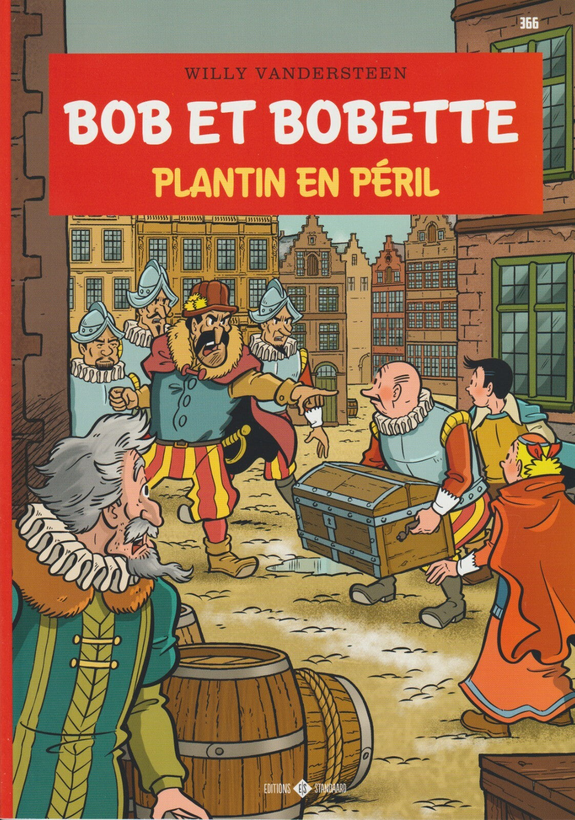 BD  Bob et Bobette- Plantin en péril  - N°366 -EO-2023-Neuf-Vandersteen