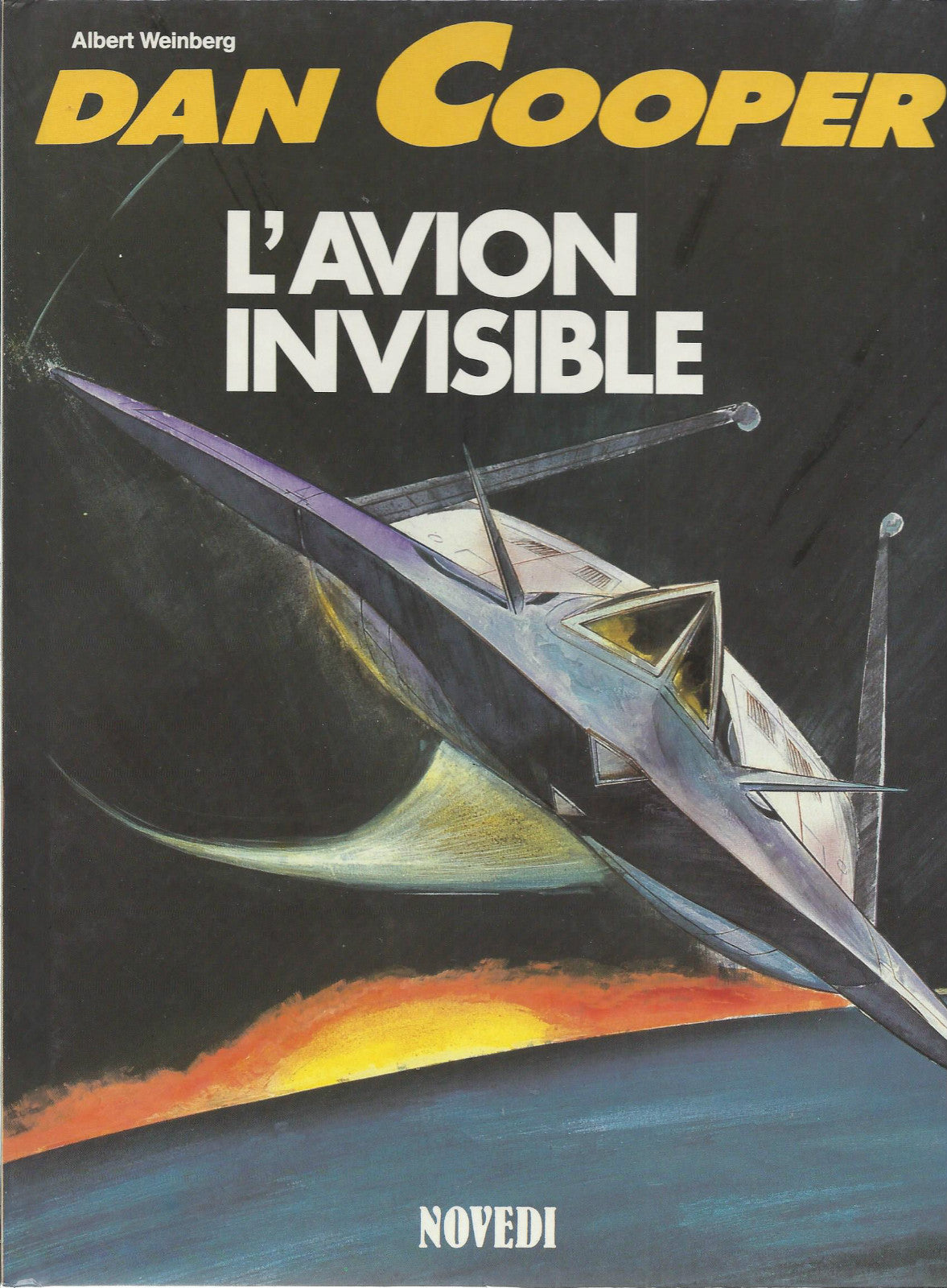 BD Dan Cooper No. 36 - The Invisible Plane - First Edition 1987 - VGC - Weinberg A.