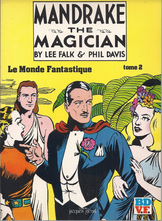 BD Mandrake - Le monde Fantastique - N°2 - EO -1980 -TTBE- Davis