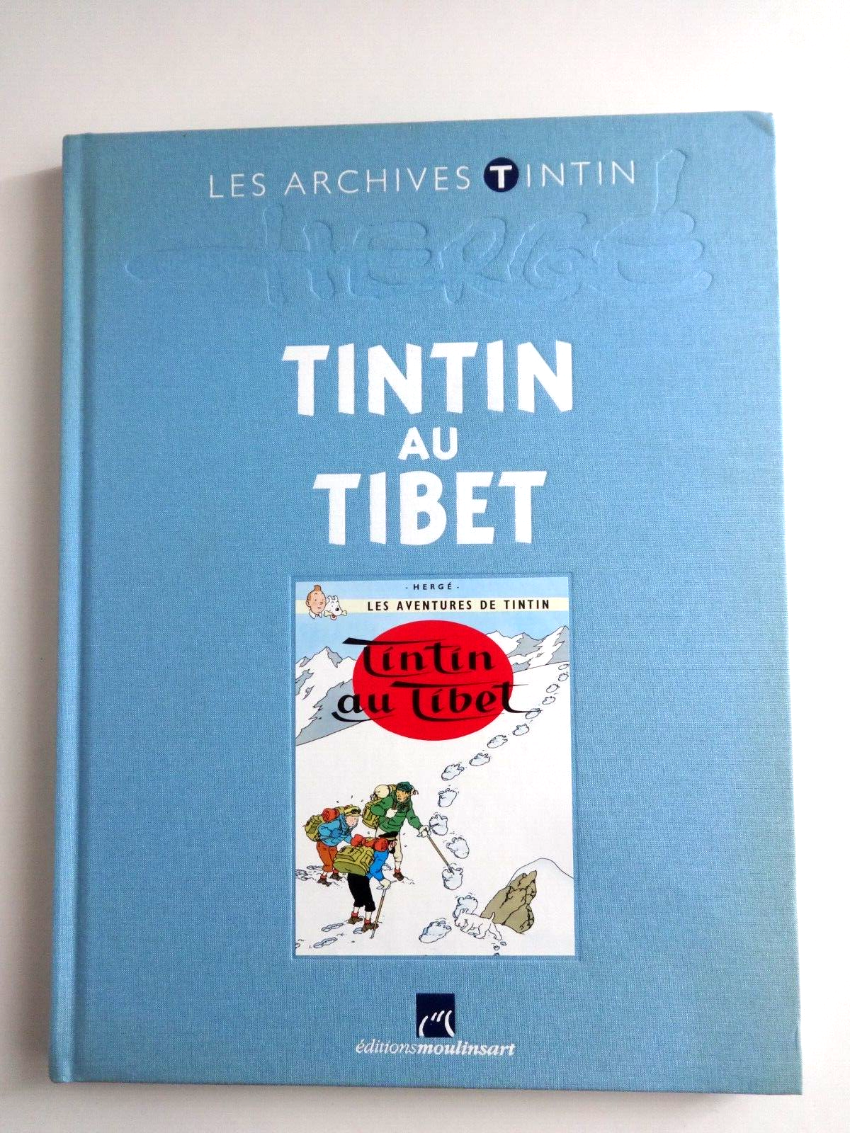 BD-Tintin-Les archives Tintin- Tintin au Tibet -EO-2010-TBE-Hergé