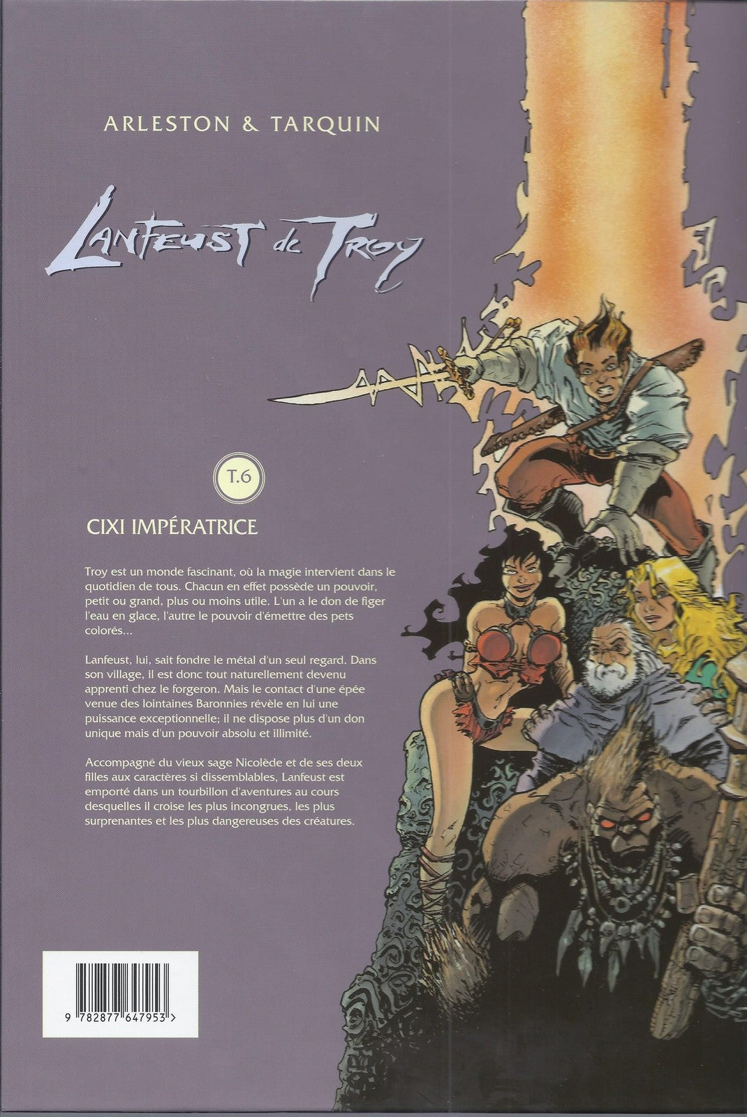 BD  Lanfeust de Troy  T.6  Cixi Impératrice - E.O.. 1998 TBE  - Tarquin