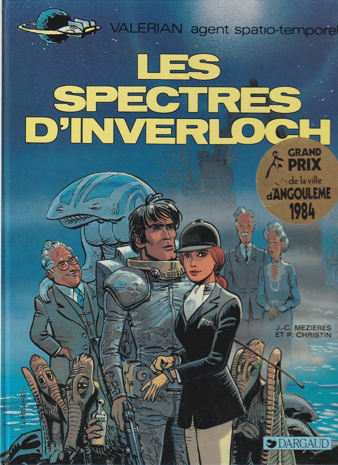 BD  Valérian  - Les spectres d'inverloch - E.O. 1984 -TBE - Méziéres