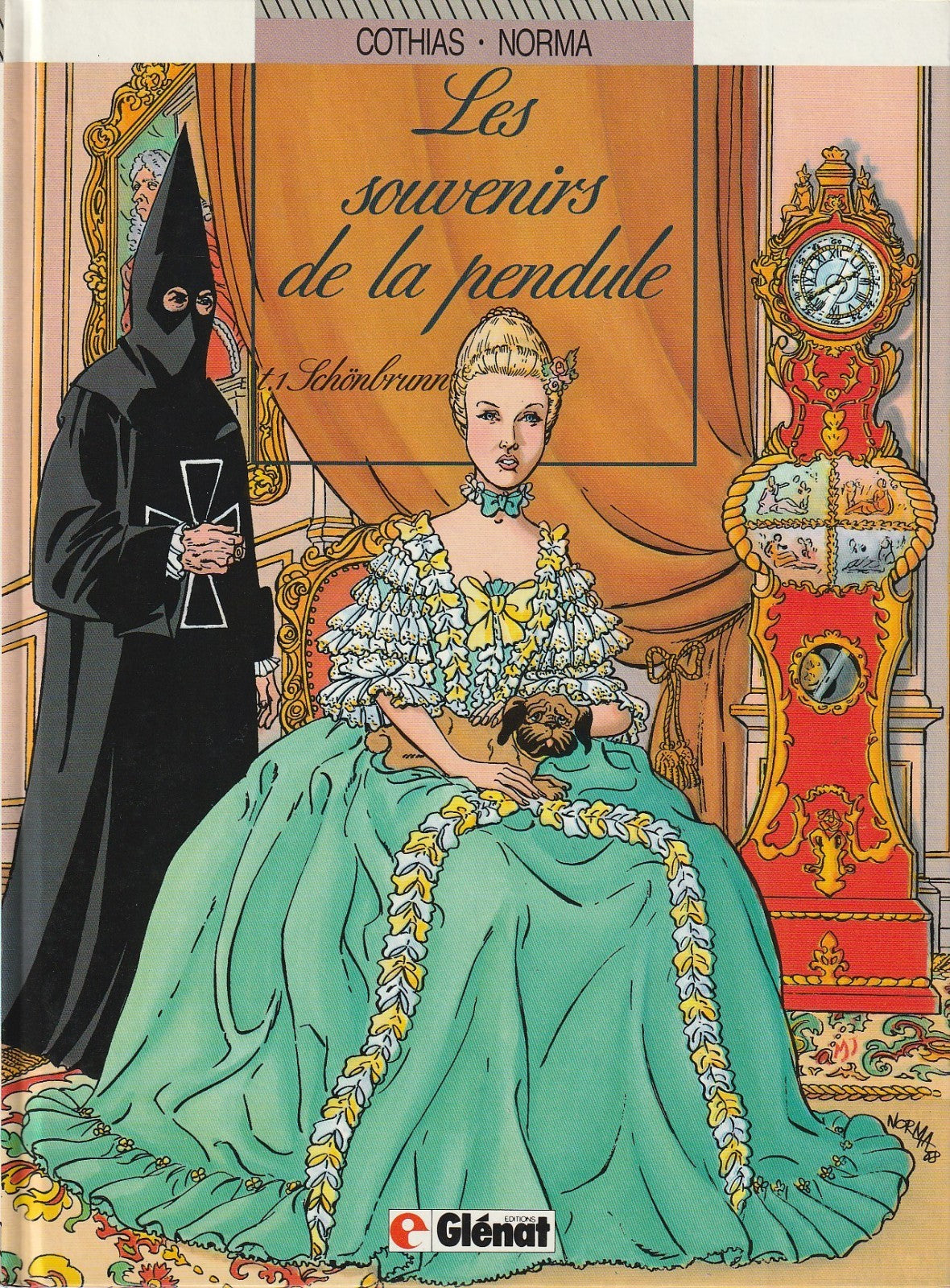 BD Les souvenirs de la pendule -Schönbrunn -N°1- EO-1989 -TBE-Norma