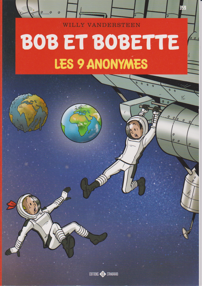 BD  Bob et Bobette- Les 9 anonymes- N°359- EO- 2021-TTBE-Vandersteen