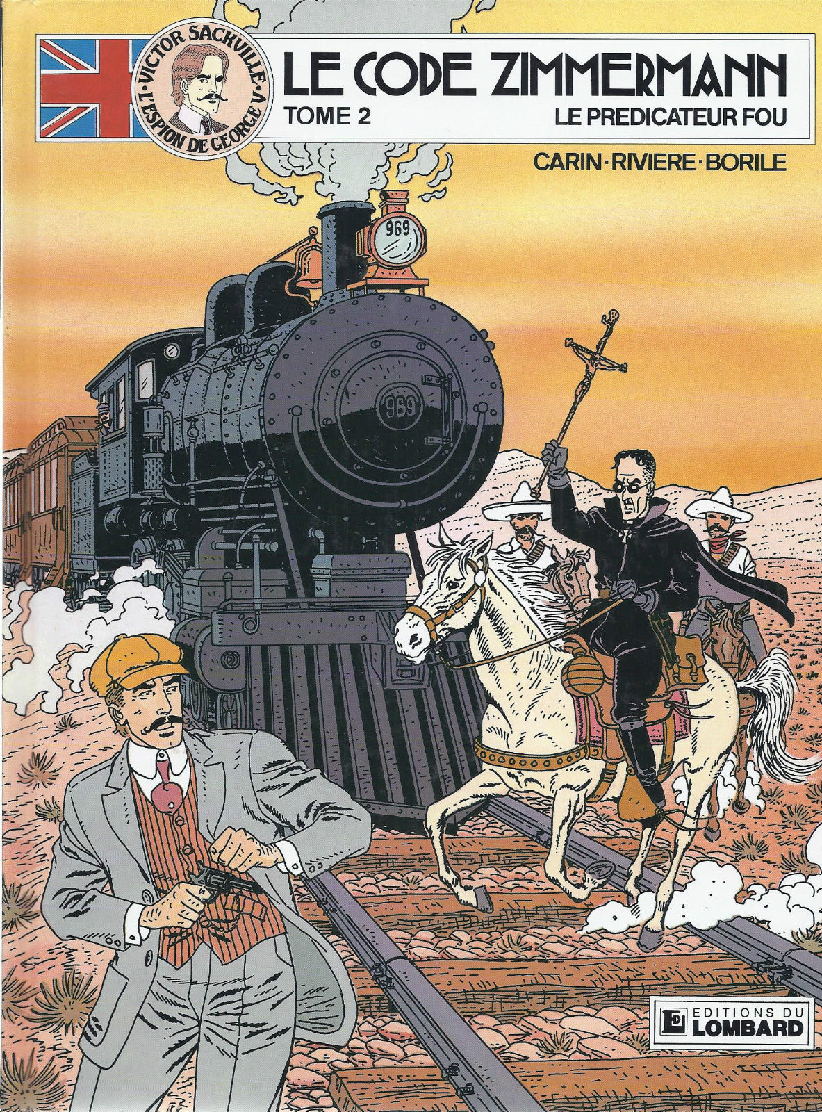 BD Victor Sackville N° 2 - Le code Zimmermann  - E.O.1986 - TBE  - Carin Francis