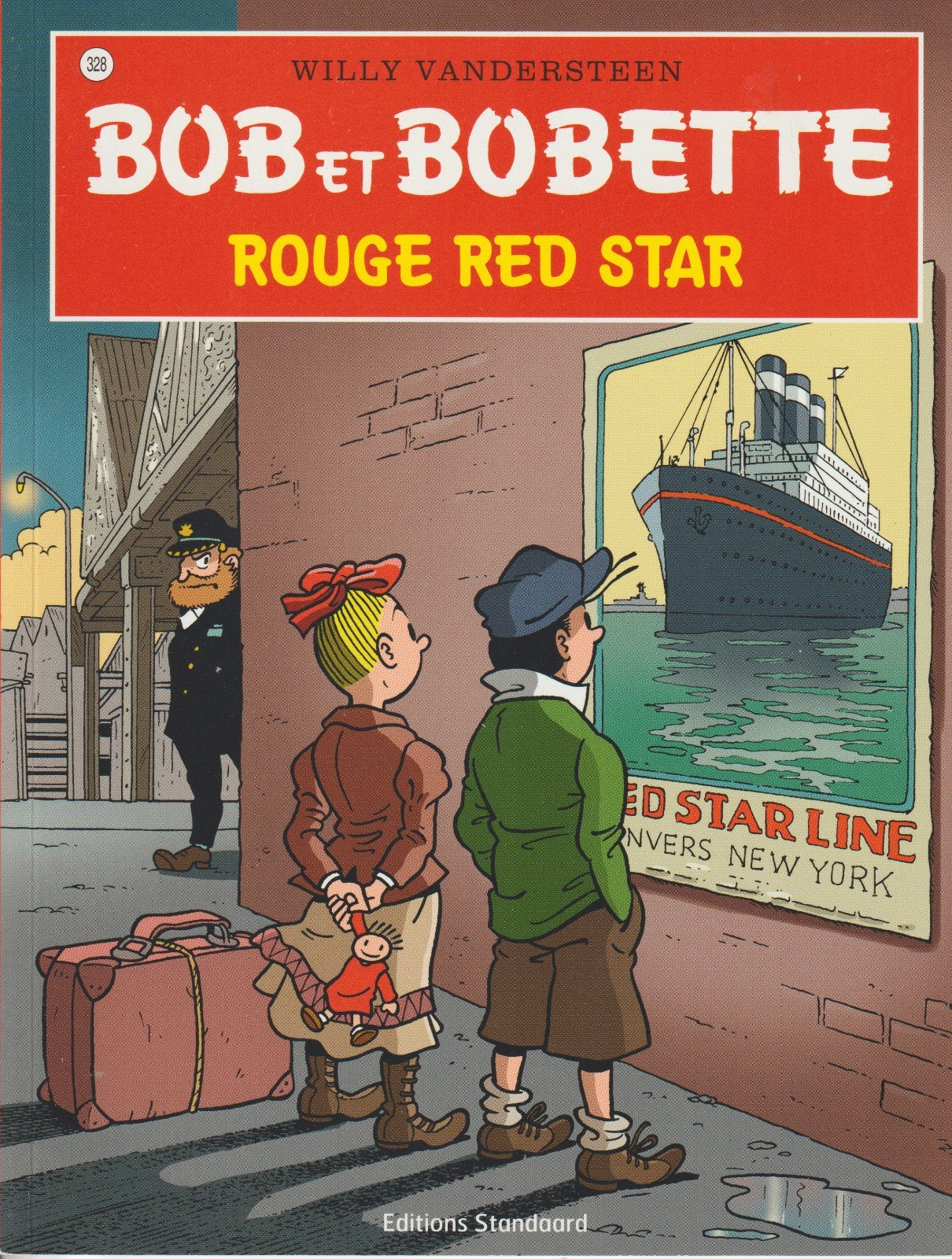 BD Bob et Bobette - The Red Red Star - No. 328 - 1st Ed. - 2014 - VGC - Vandersteen