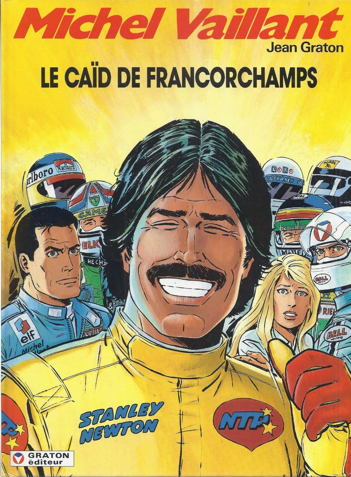 Michel Vaillant comic - The Boss of Francorchamps - No. 51 - First Edition - 1988 - Very Good Condition - Graton