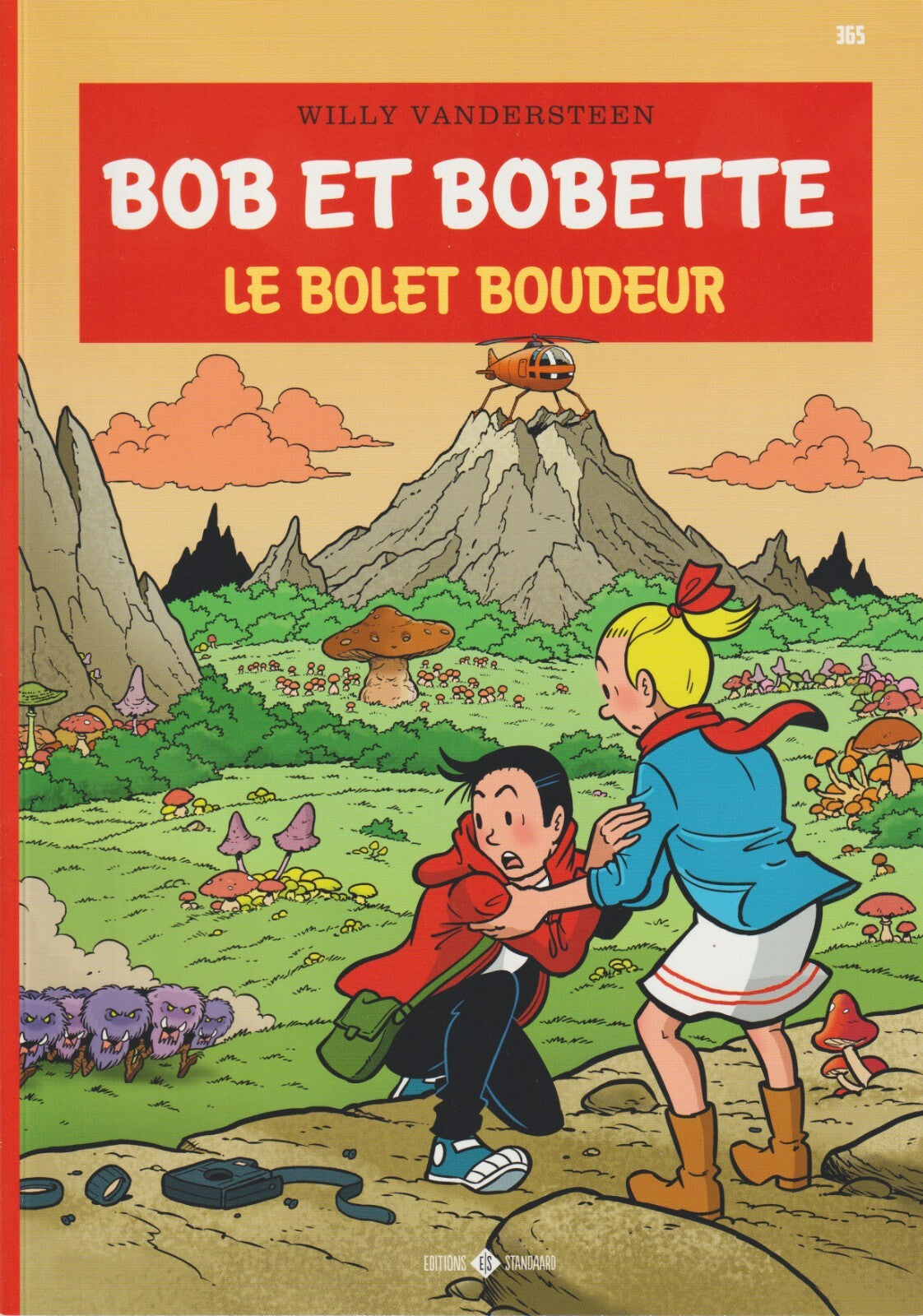 BD  Bob et Bobette-Le bolet boudeur - N°365 -EO-2022 -Neuf-Vandersteen