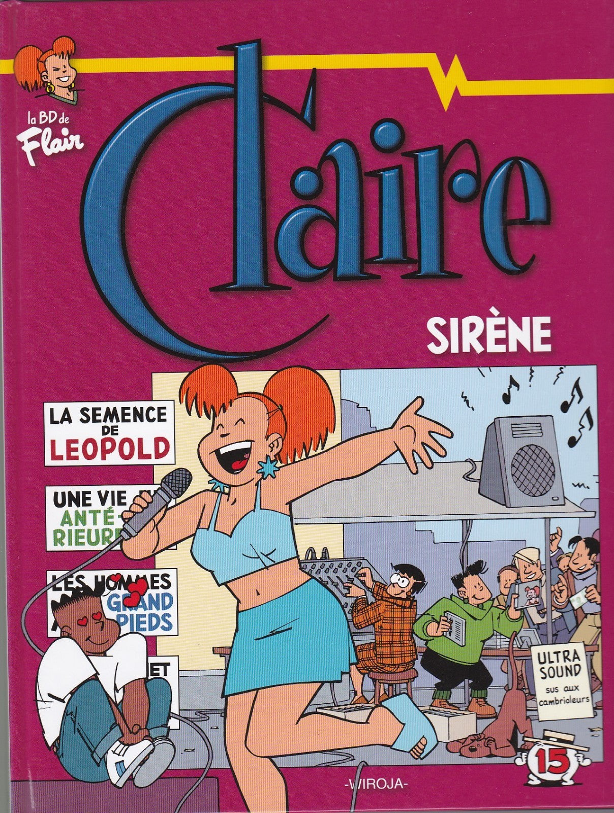 Claire Comic - Mermaid - No. 15 - First Edition - 2001 - Very Good Condition - Wiroja