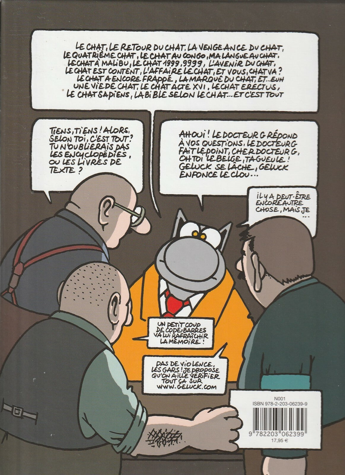 BD Le chat - Le chat passe à table - coffret 2 albums- EO -2014 -TTBE- Geluck