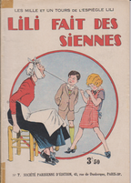 BD  L'espiègle Lili - Lili fait des siennes -N°7 -RE-1934 -BE-Giffey