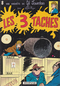 BD Gil Jourdan- Les 3 taches  - N°8- RE- Broché-1983 -TBE- Tillieux