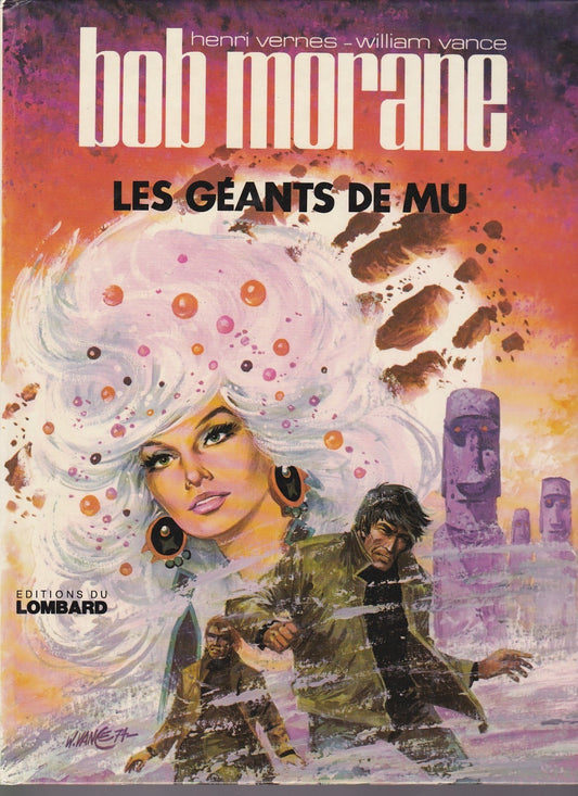 BD Bob Morane N° 20 - Les géants de Mû  - E.O. 1979 - BE  - Vance