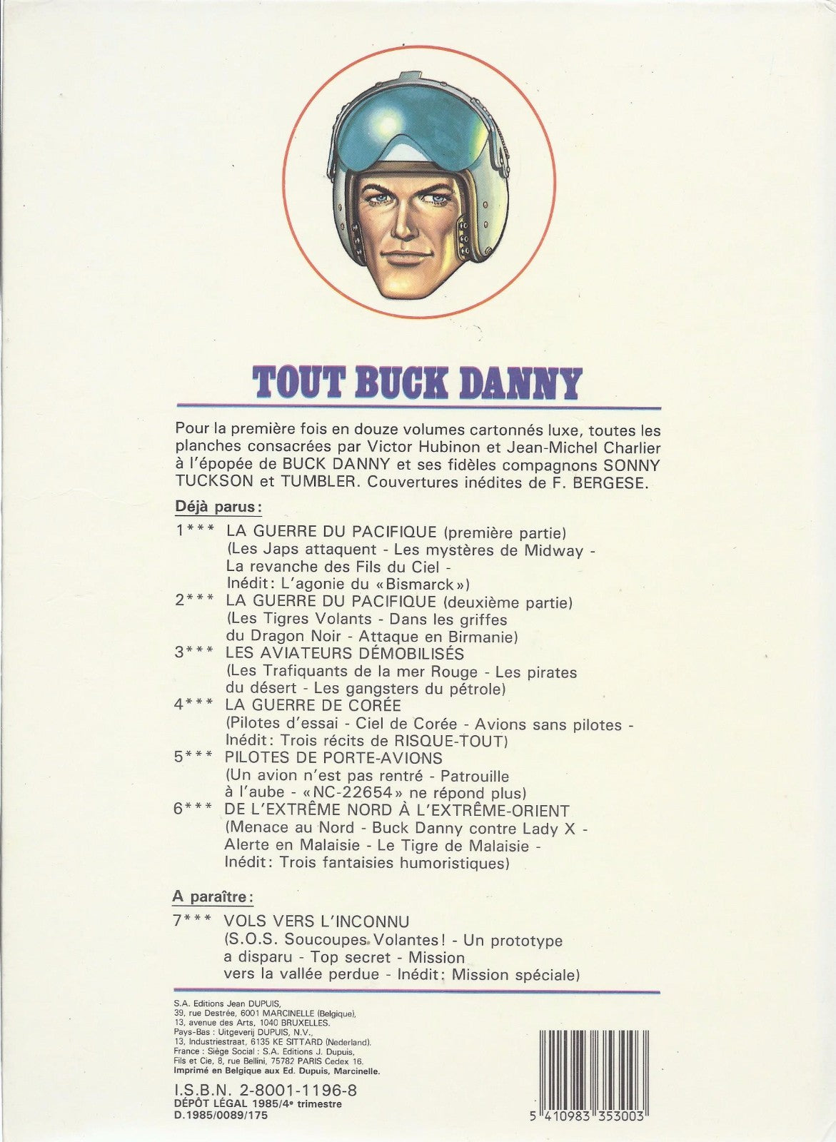Buck Danny Comics - No. 6 - FC - Hardcover - 1985 - VGC - Hubinon