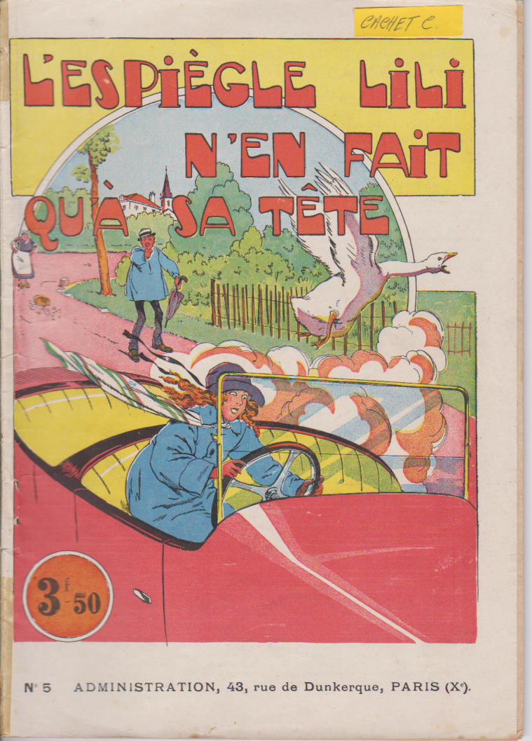 Comic book The mischievous Lili - Lili does as she pleases - No. 5 - RE-1926 - BE-Giffey