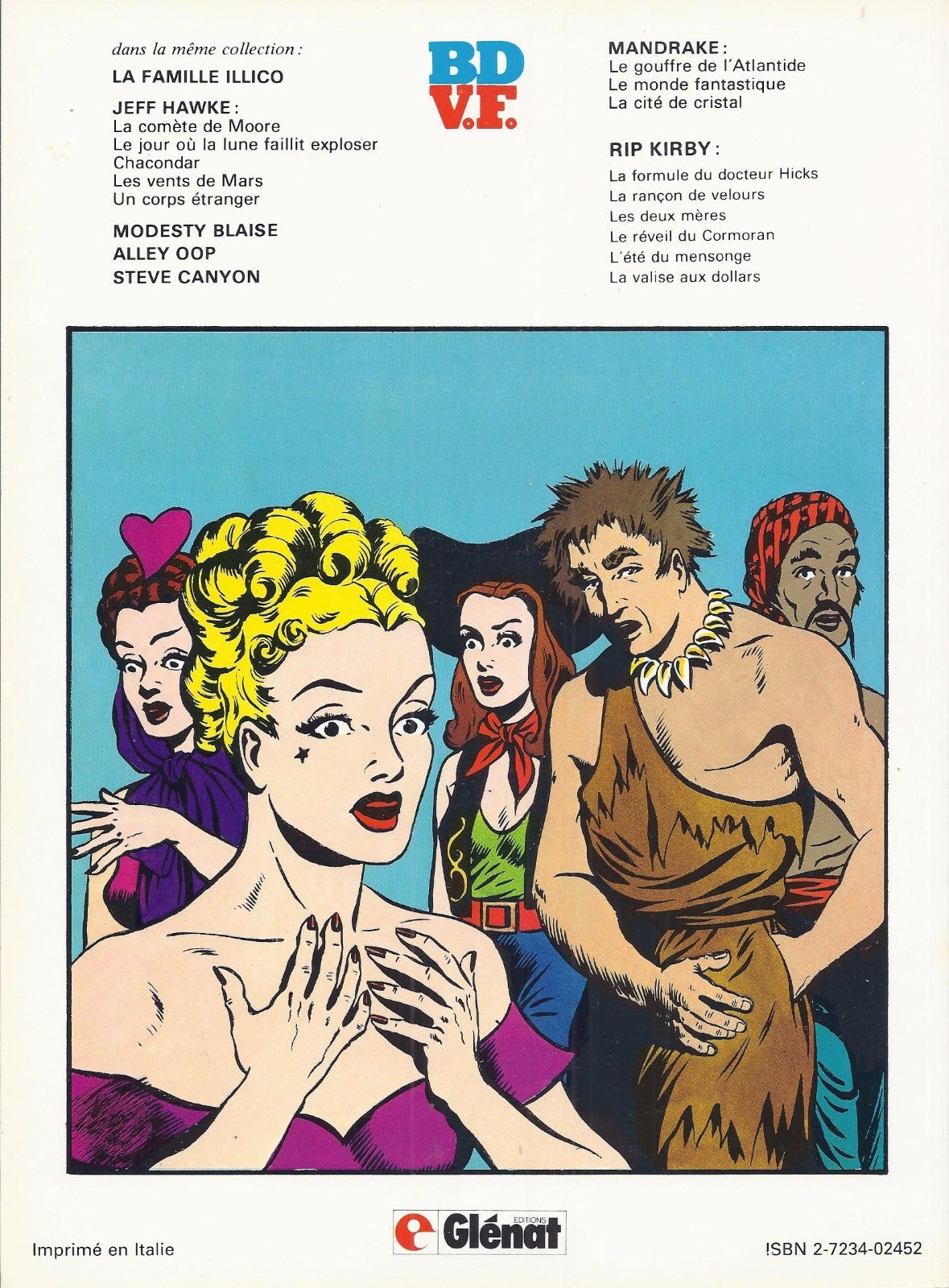 BD Mandrake - La cité de Cristal  - N°3 - EO -1981 -TTBE- Davis