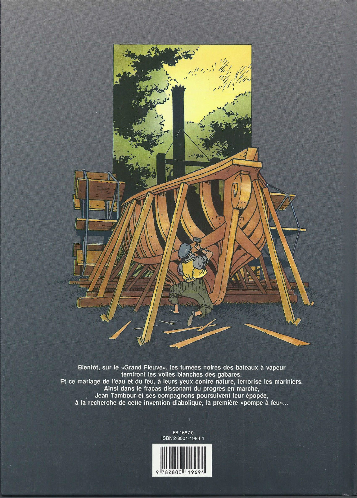 BD  Le grand fleuve - N°3 - L'île aux canes   - EO .1992 - TBE - Hiettre