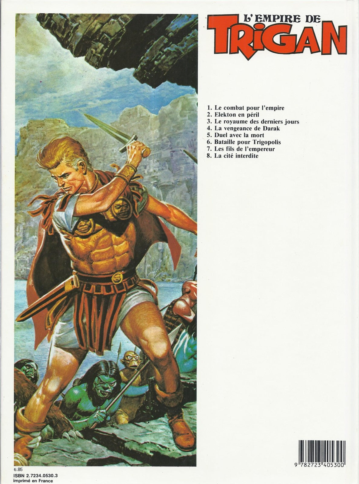 BD  Trigan - N°8-  La cité interdite -  EO .1985 - TBE - Don Lawrence