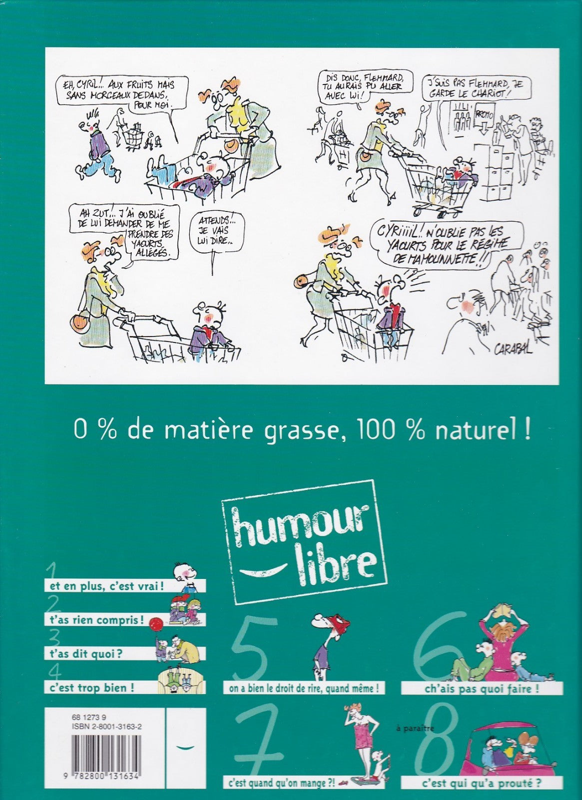 BD les gosses - c'est quand qu'on mange ?! - N°7 -  EO - 2001 -BE- Carabal