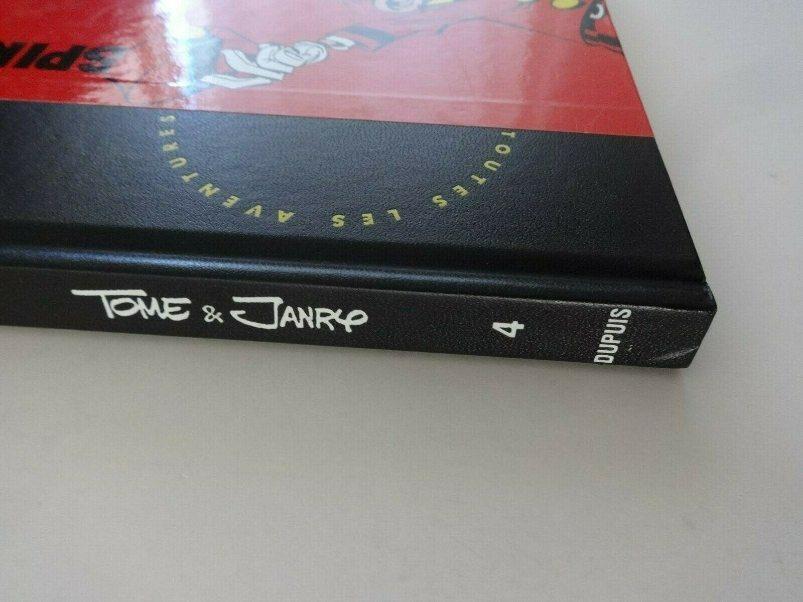BD Spirou et Fantasio - Vol. 4- Intégrale Dupuis -E.O.1995 - TBE - Tome et Janry