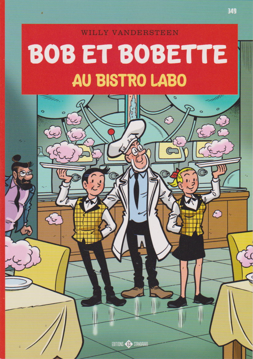 BD  Bob et Bobette- Au bistro labo- N°349- EO- 2019-TTBE-Vandersteen