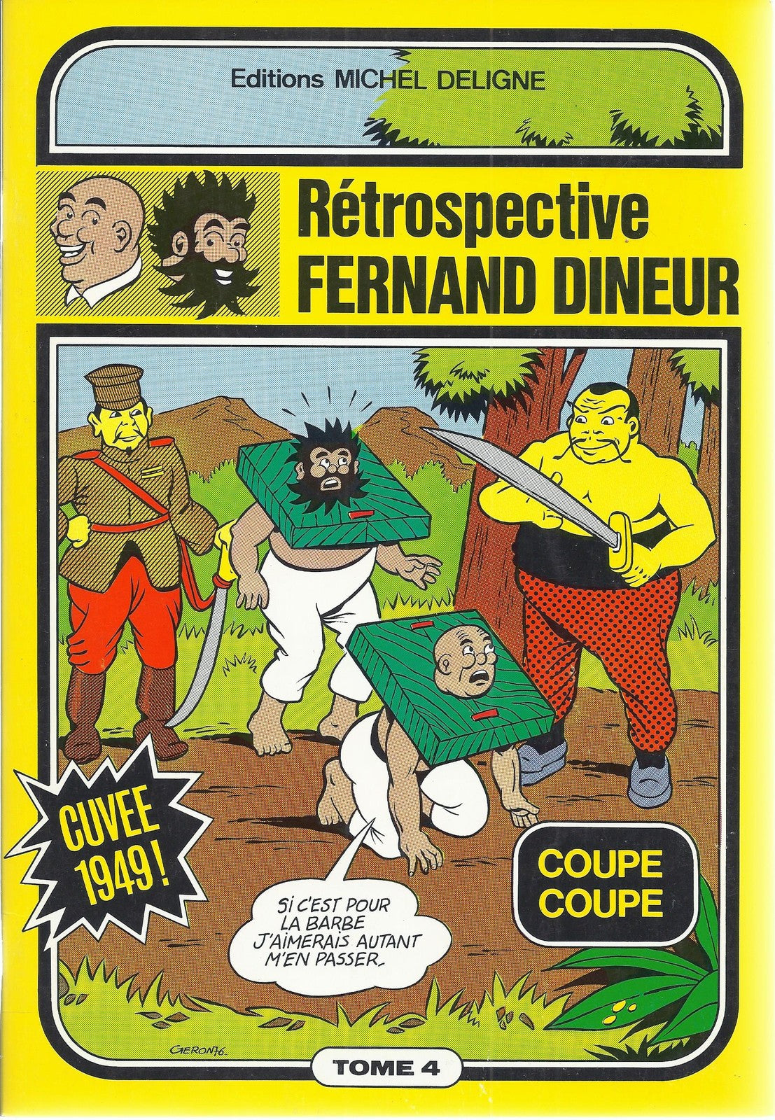 BD  Tif et Tondu  - Coupe coupe - E.O. 1976 -  TBE  - Dineur F -
