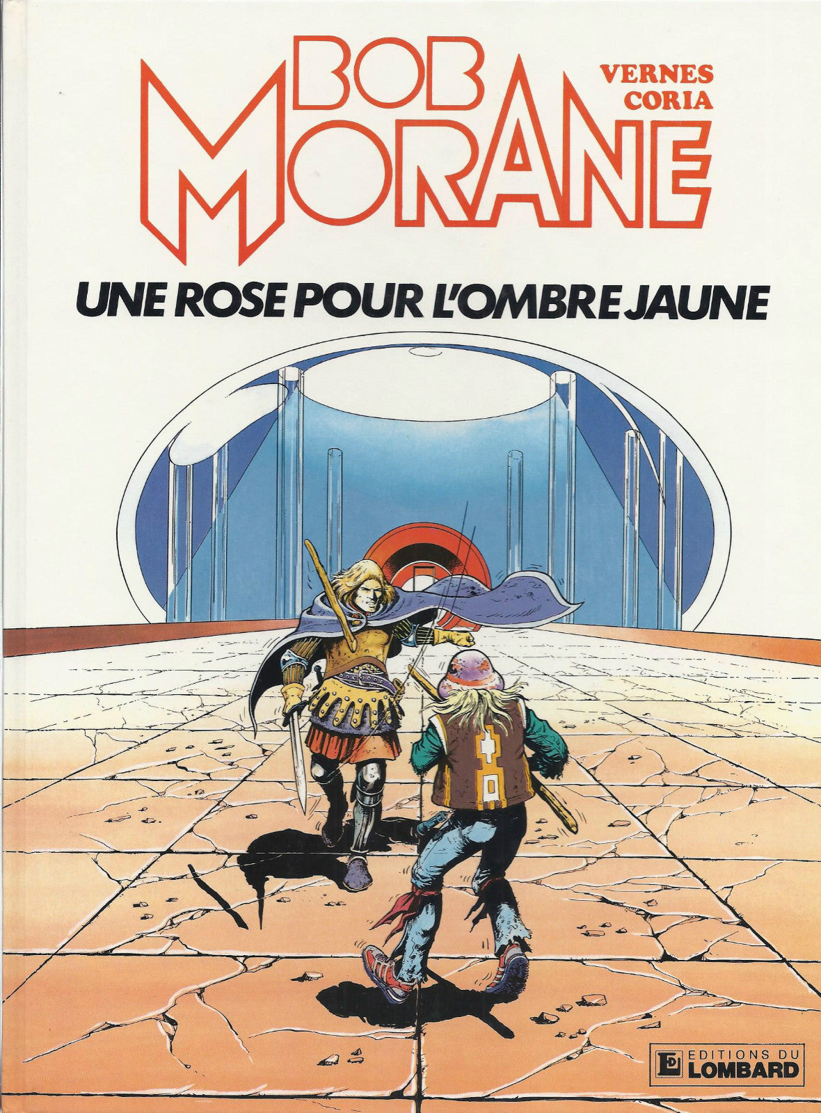 BD Bob Morane N° 15 - Une rose pour l'ombre Jaune- E.O. 1984 - TBE  - Coria
