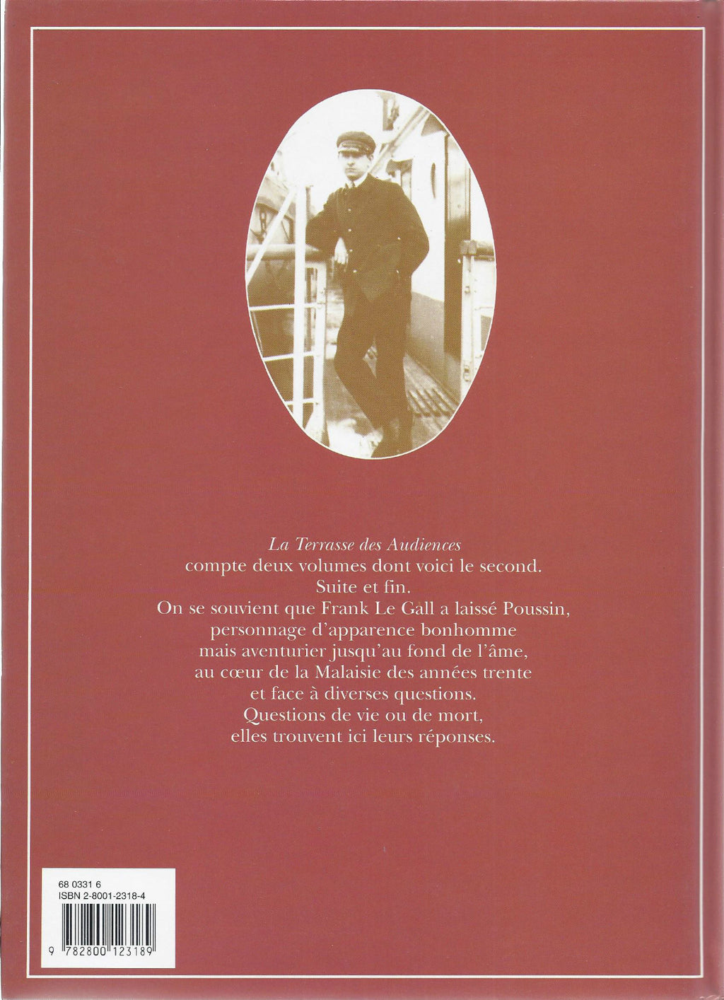 BD Théodore Poussin- La terrasse des audiences - N°10-EO-1997-TBE- Le Gall Frank